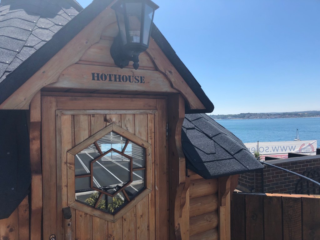 Sauna on No Man's Fort