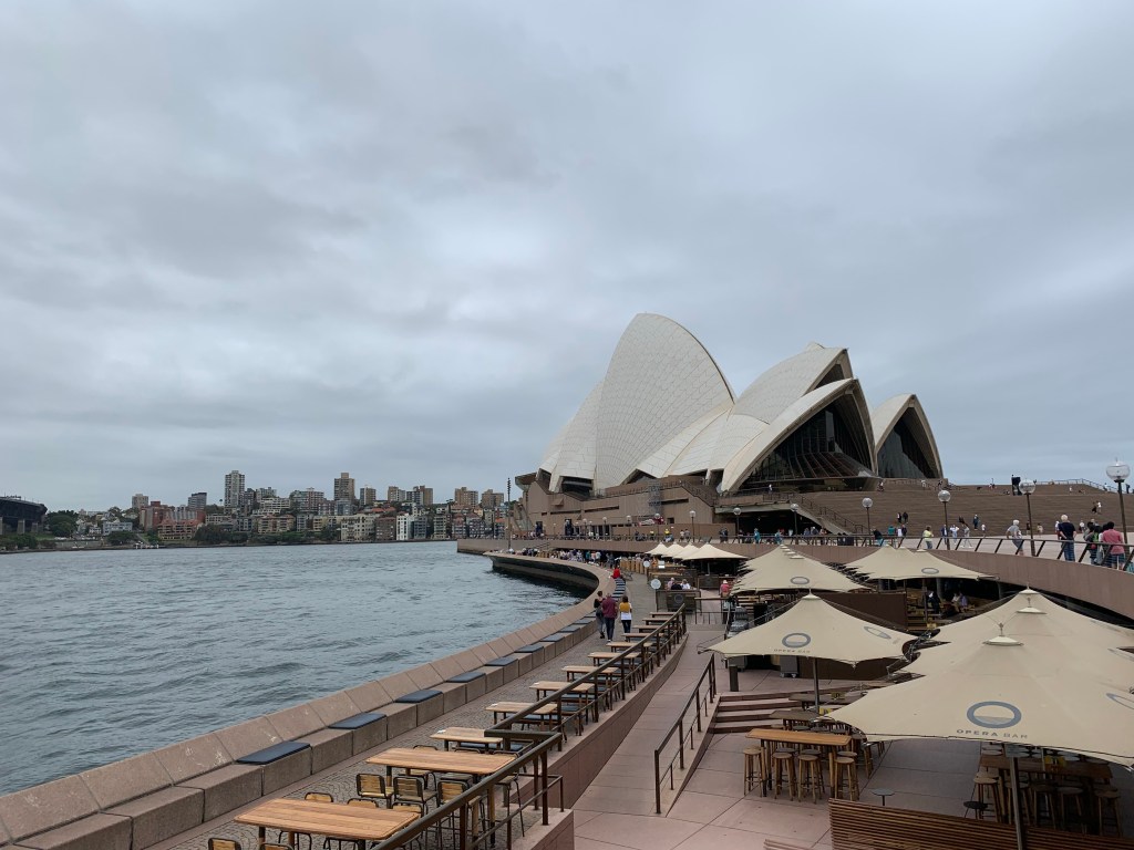 The day we got engaged in Sydney