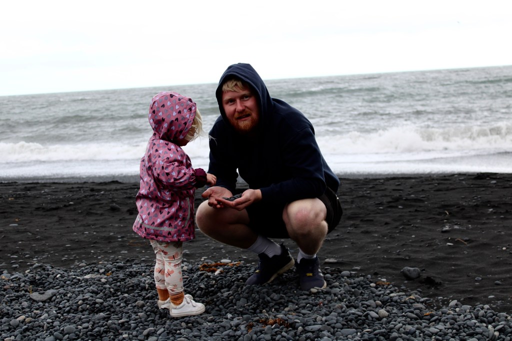 6 Days in Reykjavik with a toddler in summer; Vik Black Sand Beach