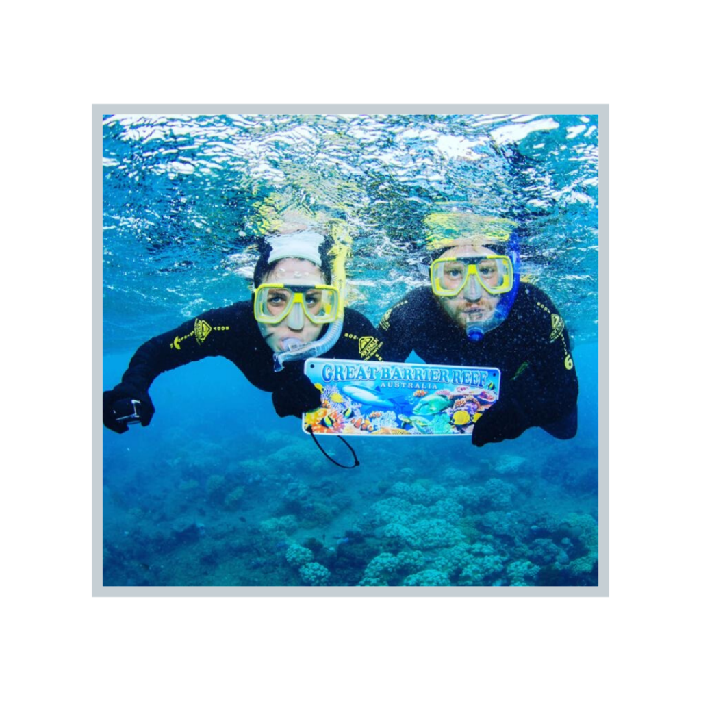 Snorkelling in the Great Barrier Reef, Cairns