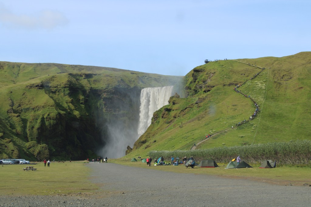 6 Days in Reykjavik with a toddler in summer; Skogafoss Waterfall
