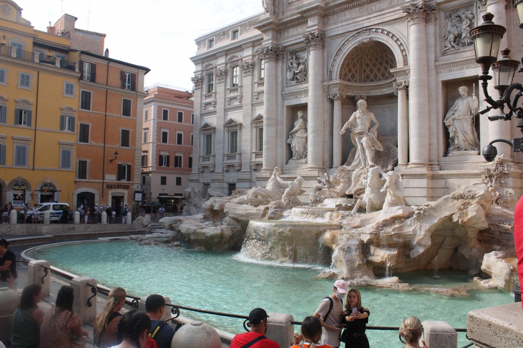 The Trevi Fountain - Four days in Rome