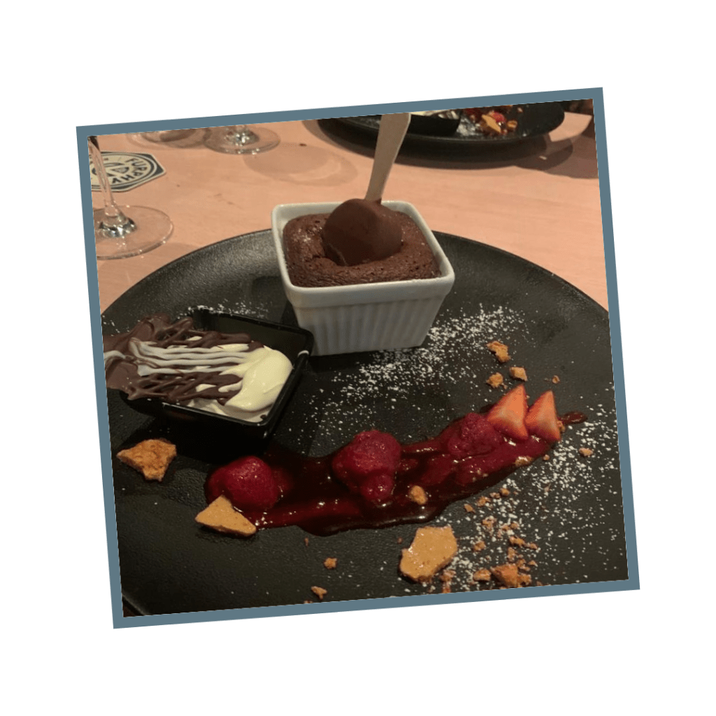 Magnum Lava Cake, Dundee Restaurant Cairns