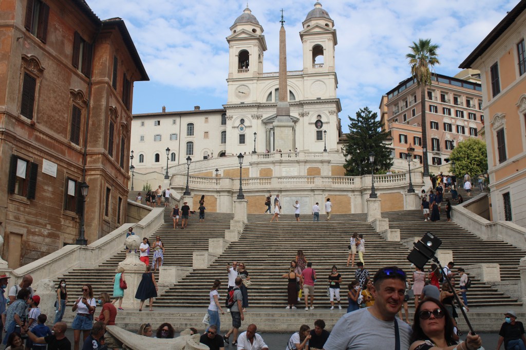 The Spanish Steps - A shot of the world in the Italian Capital
